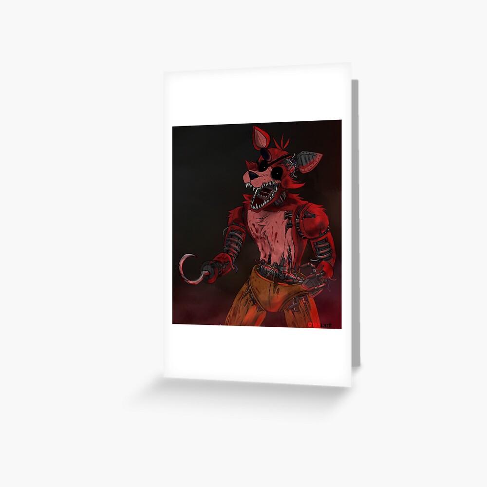 Withered foxy five nights at freddys 2 Greeting Card for Sale by  teraMerchShop