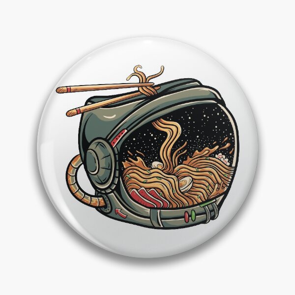 Item preview, Japanese Ramen Space Astronaut Noodles Helmet designed and sold by ozunu.