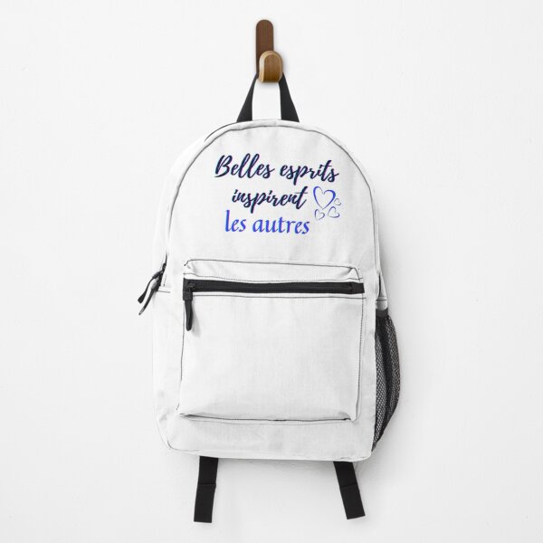 Item preview, Beautiful mind inspire others - popular french quotes theme gifts (dark blue) designed and sold by RebelliousRosee.