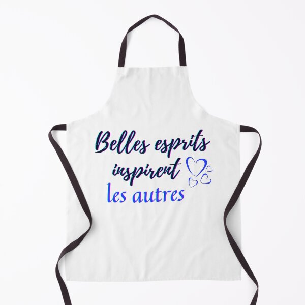 Item preview, Beautiful mind inspire others - popular french quotes theme gifts (dark blue) designed and sold by RebelliousRosee.