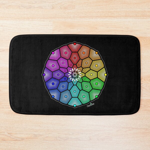 Item preview, Peyote Geometric Mandala - Rainbow designed and sold by Cactee.