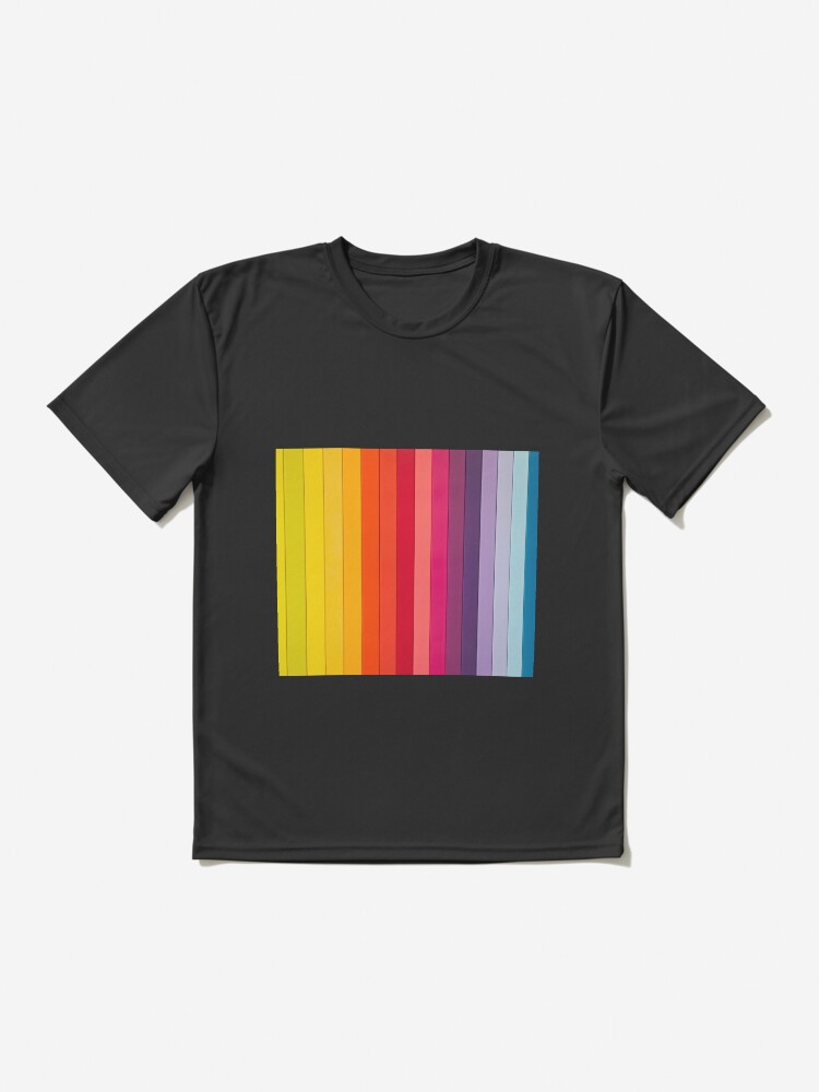 Alternate view of Stylized Rainbow Active T-Shirt