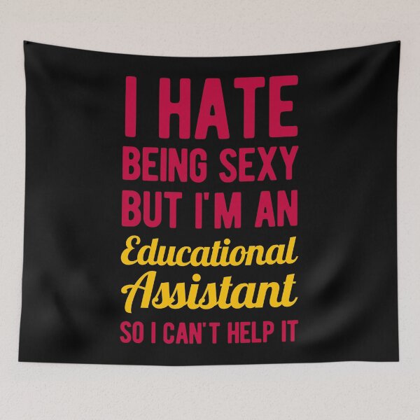 Item preview, Funny Educational Assistant designed and sold by artworkbyrihen.