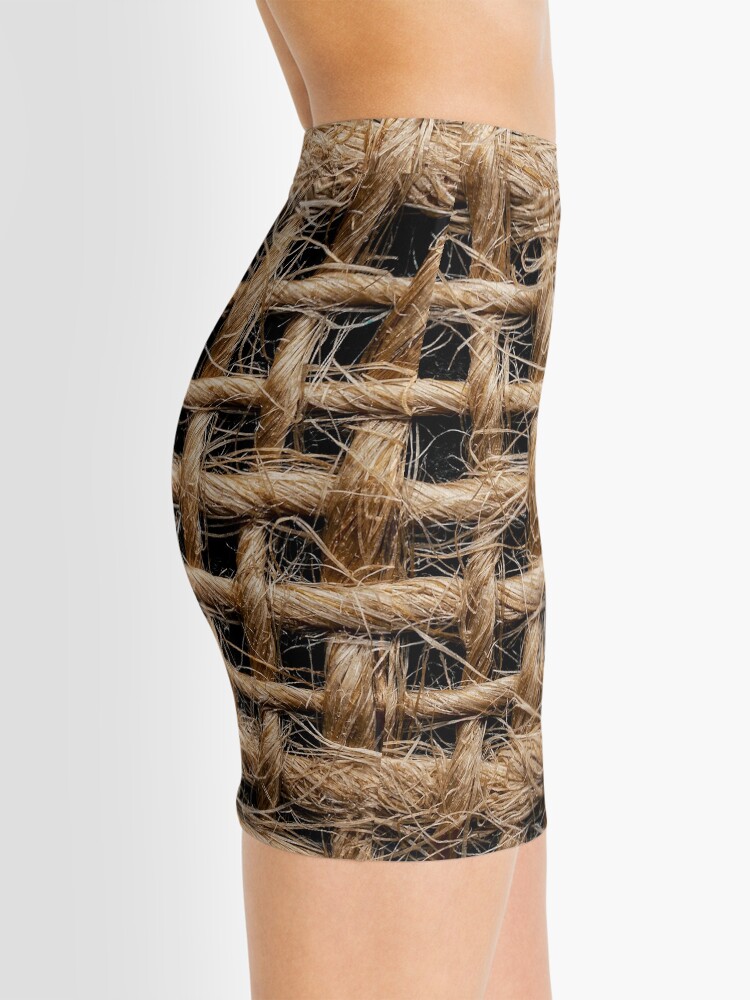 Alternate view of Straw Mini Skirt