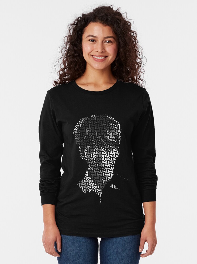 Alternate view of FanArt Addict BW Long Sleeve T-Shirt