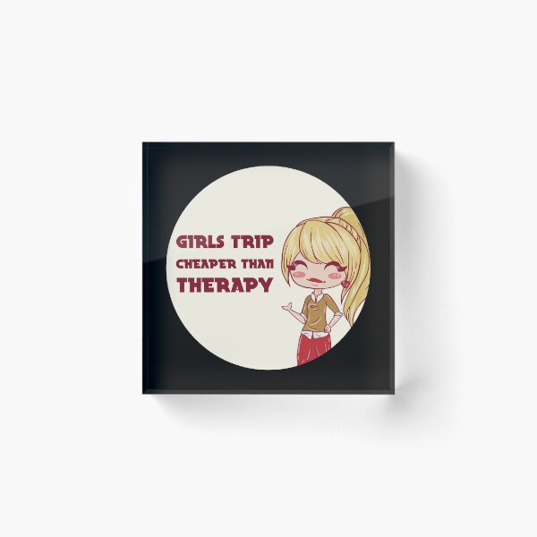 Item preview, girls trip cheaper than therapy designed and sold by GoranDesign.