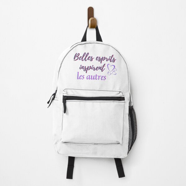 Item preview, Beautiful mind inspire others - popular french quotes theme gifts  designed and sold by RebelliousRosee.