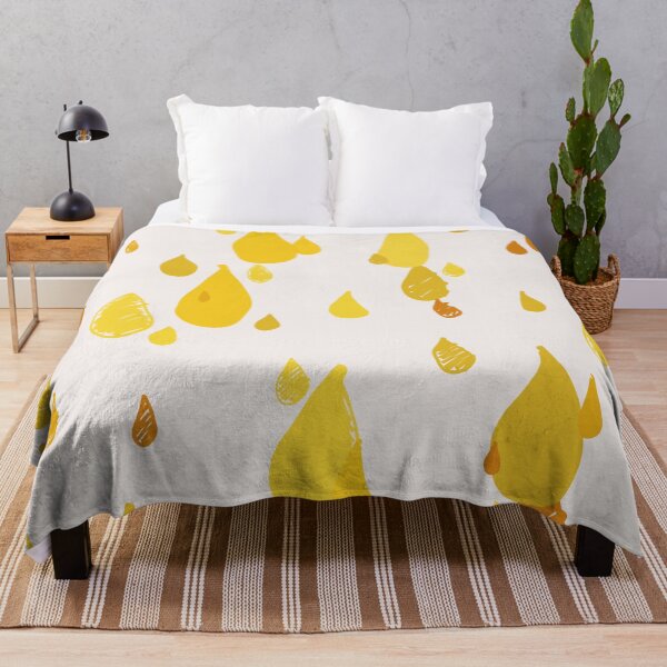 Item preview, Whimsical raindrops yellow aesthetic designed and sold by KennyLucky.