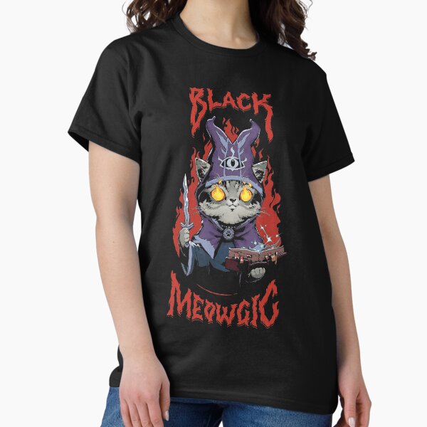 Item preview, Black Meowgic / Black Version designed and sold by Unictopus.