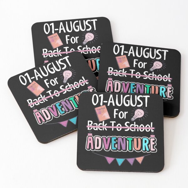 Item preview, 01 august for adventure not back to school - funny shirt fot back to school 2021  designed and sold by QUEEN-WIVER.