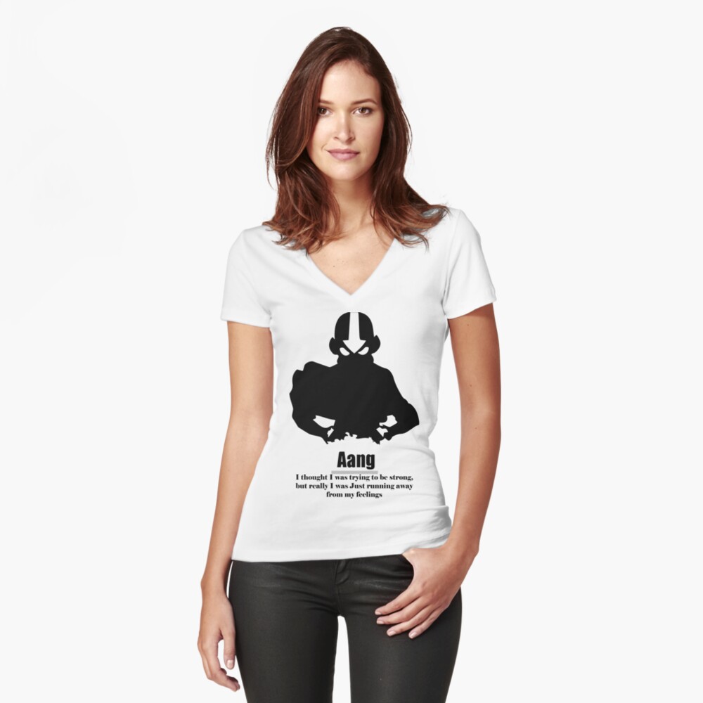 Item preview, Fitted V-Neck T-Shirt designed and sold by AlexXerXes.