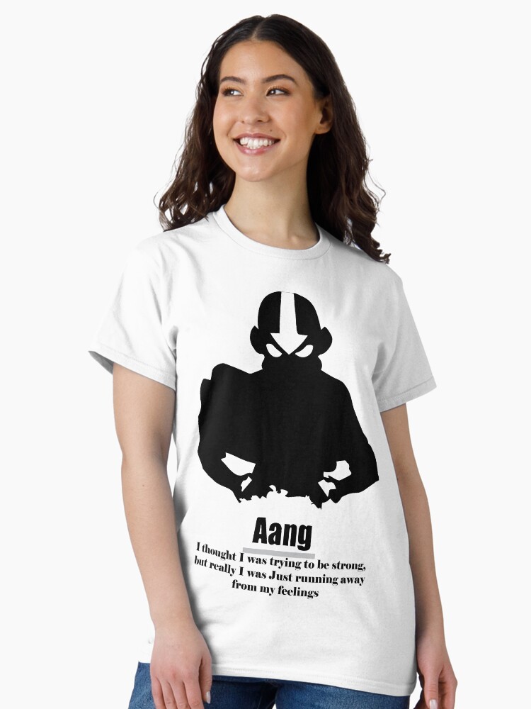 Thumbnail 2 of 7, Classic T-Shirt, Anime Avatar Aang designed and sold by AlexXerXes.