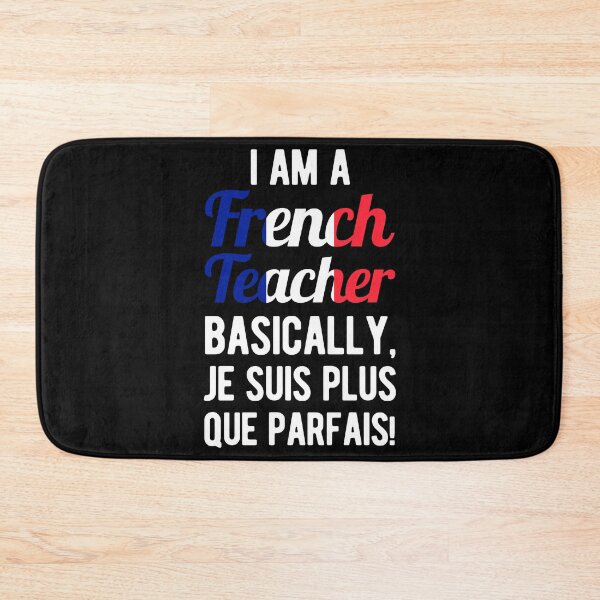 Item preview, Funny French Teacher designed and sold by artworkbyrihen.