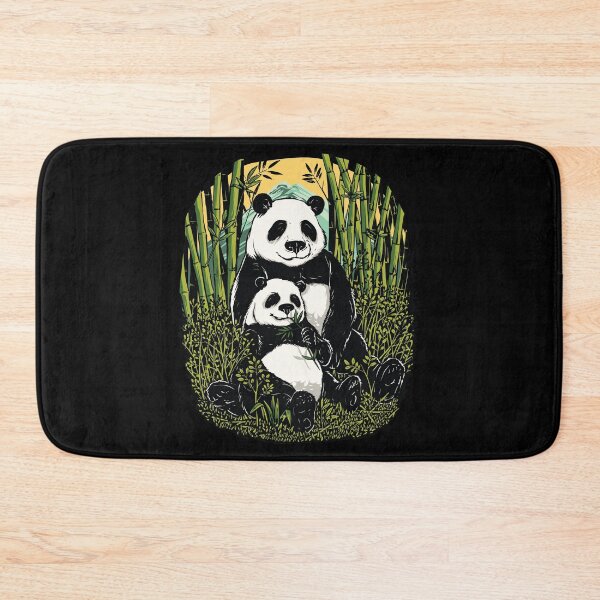 Item preview, Adorable Japanese Panda Bear Mount Fuji designed and sold by ozunu.