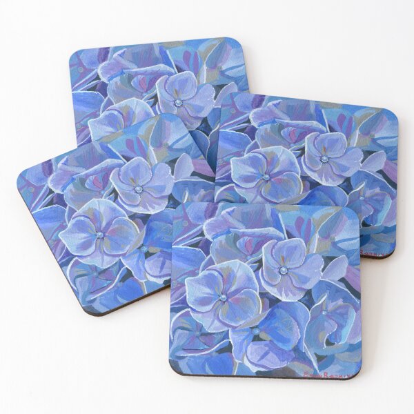Item preview, Blue hydrangea. Sketch designed and sold by Emma   Reznikova.