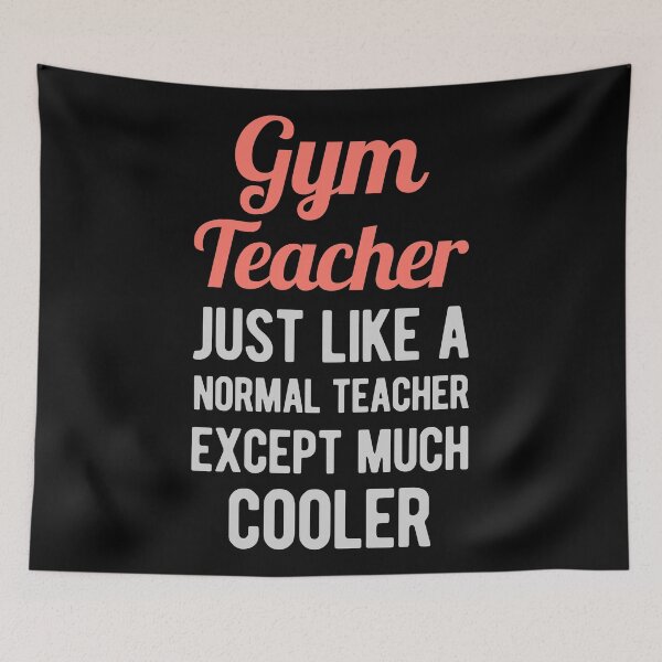 Item preview, Funny Gym Teacher designed and sold by artworkbyrihen.