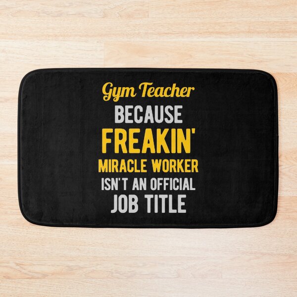 Item preview, Funny Gym Teacher designed and sold by artworkbyrihen.