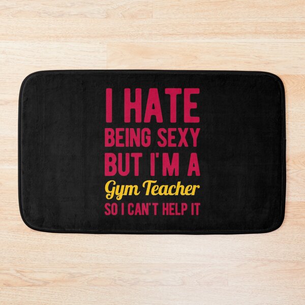 Item preview, Funny Gym Teacher designed and sold by artworkbyrihen.
