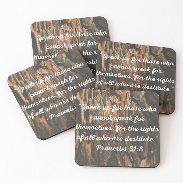 Item preview, Proverbs 31:8 - Speak Up! designed and sold by 24SevenDesigns.