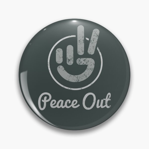 Item preview, Peace Out - Spruce designed and sold by PrairieGrouse.