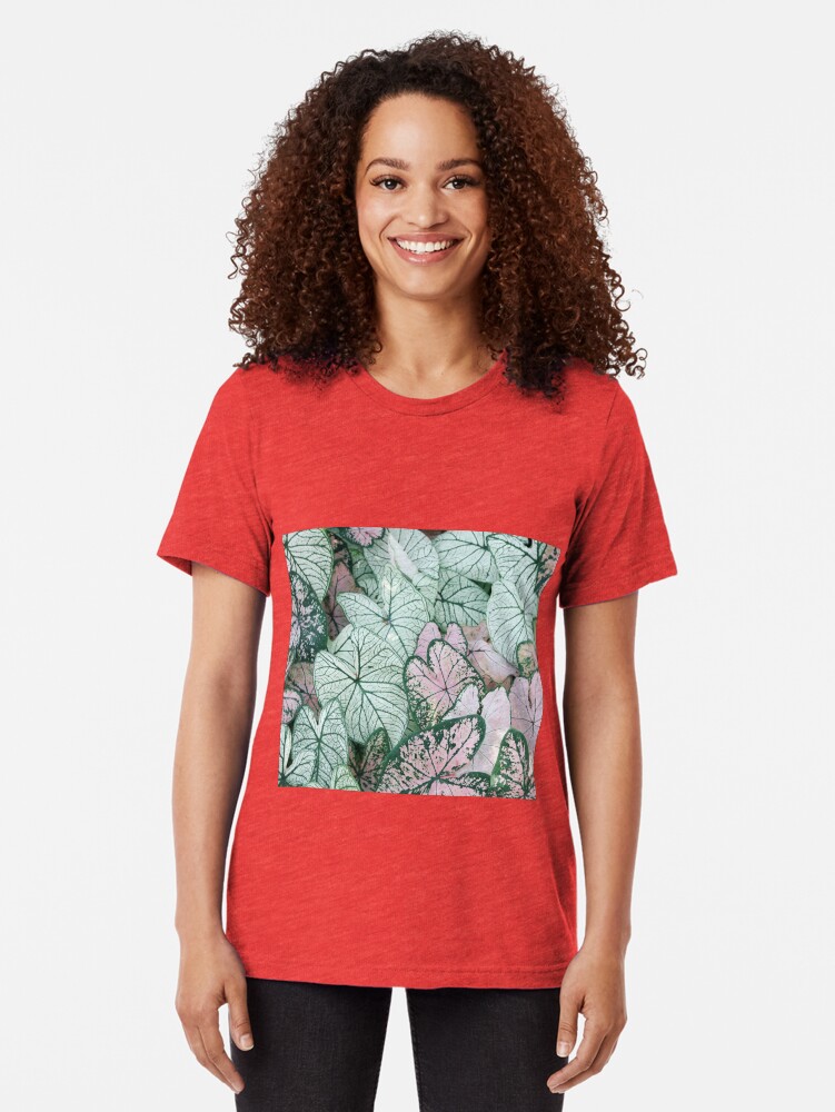 Thumbnail 2 of 6, Tri-blend T-Shirt, Floral Multipurpose designed and sold by Claudiocmb.