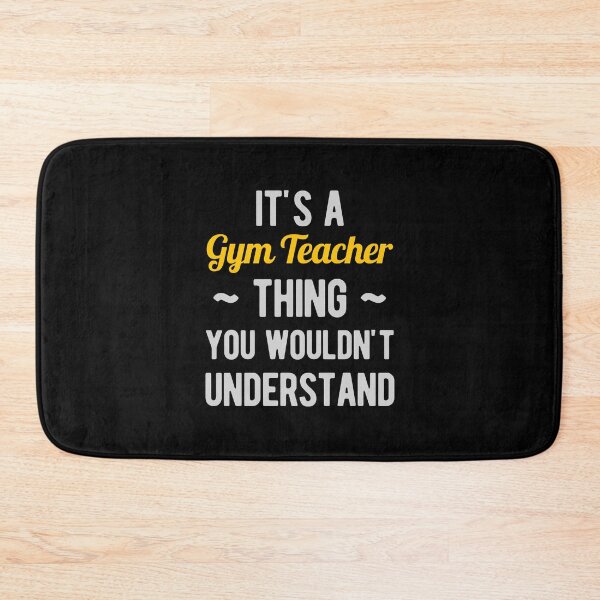 Item preview, Funny Gym Teacher designed and sold by artworkbyrihen.