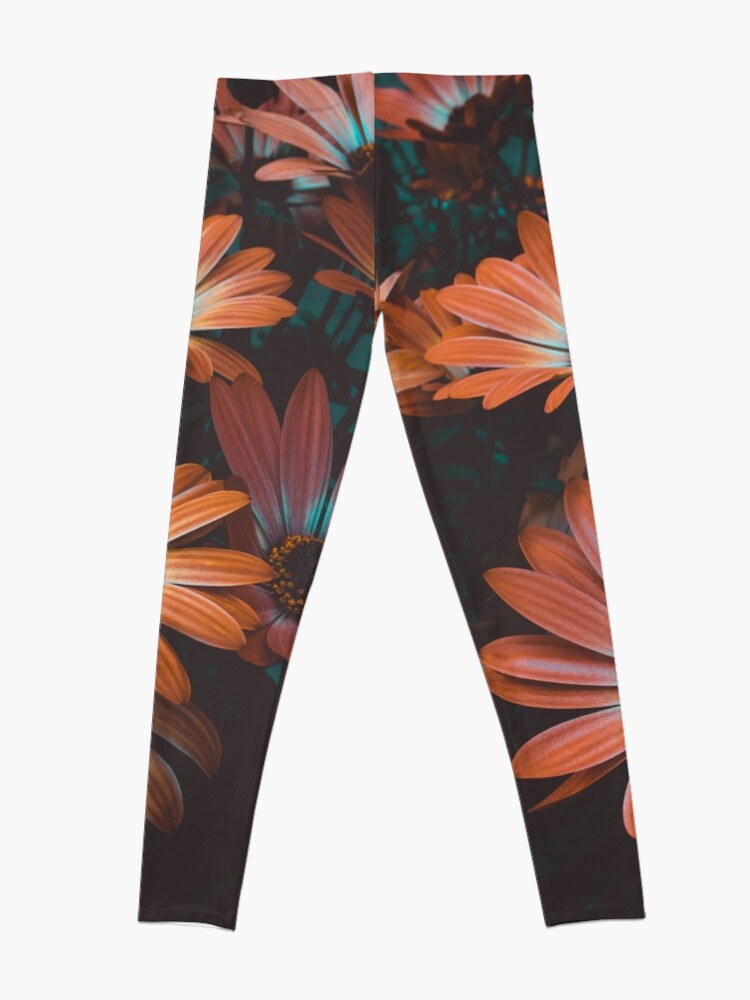 Thumbnail 4 of 5, Leggings, Floral Multipurpose designed and sold by Claudiocmb.