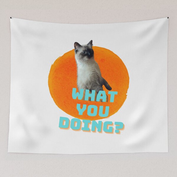 Item preview, What you doing? designed and sold by Portishop.