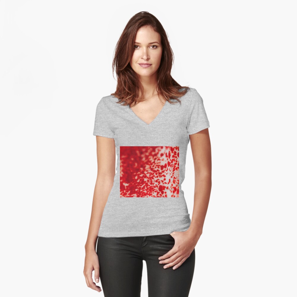 Item preview, Fitted V-Neck T-Shirt designed and sold by Claudiocmb.