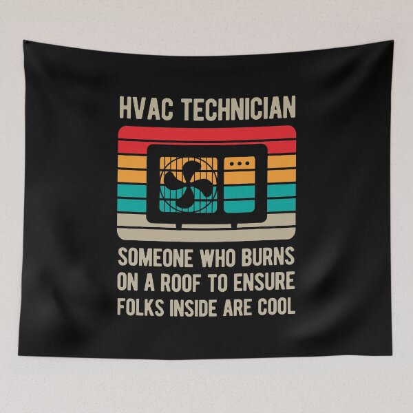 Item preview, Funny Hvac Technician designed and sold by artworkbyrihen.