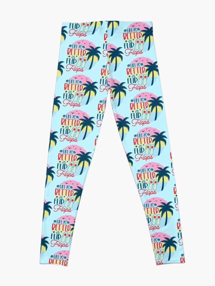 Disover Summer At The Beach  Leggings