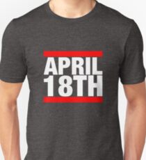 Jim Jefferies April 18th Shirt Slim Fit T-Shirt