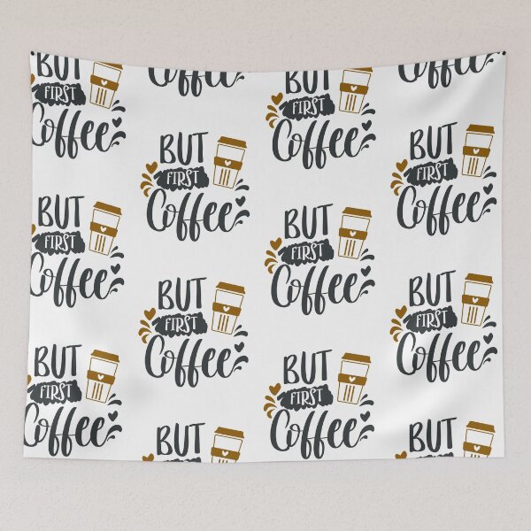 Item preview, But First Coffee designed and sold by FOX1999-Design.