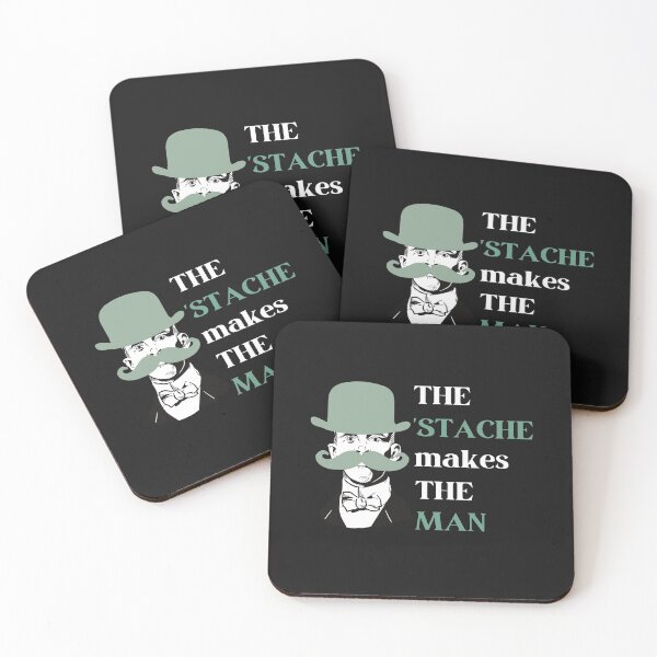 Item preview, The Stache convierte al hombre en un bigote retro designed and sold by DesignsofNote.