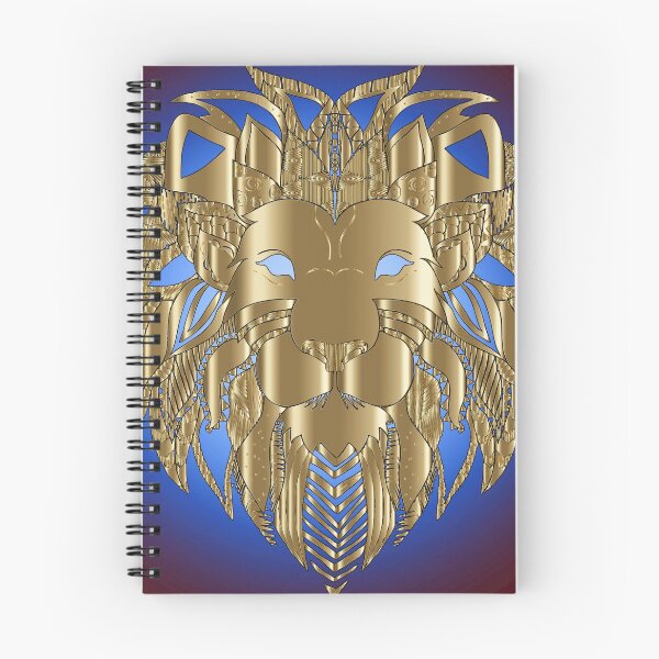 Item preview, Lion Face In Golden. Angry Lionu.  designed and sold by SuvrasaiMerch.
