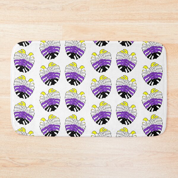 Item preview, Monstera - Nonbinary Pride designed and sold by -Senaar-.
