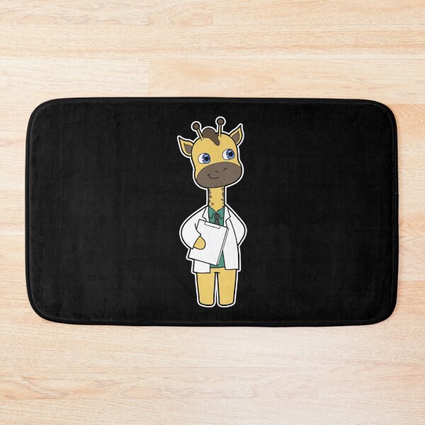 Item preview, Giraffe as Doctor with Notepad designed and sold by Snabdesign84.