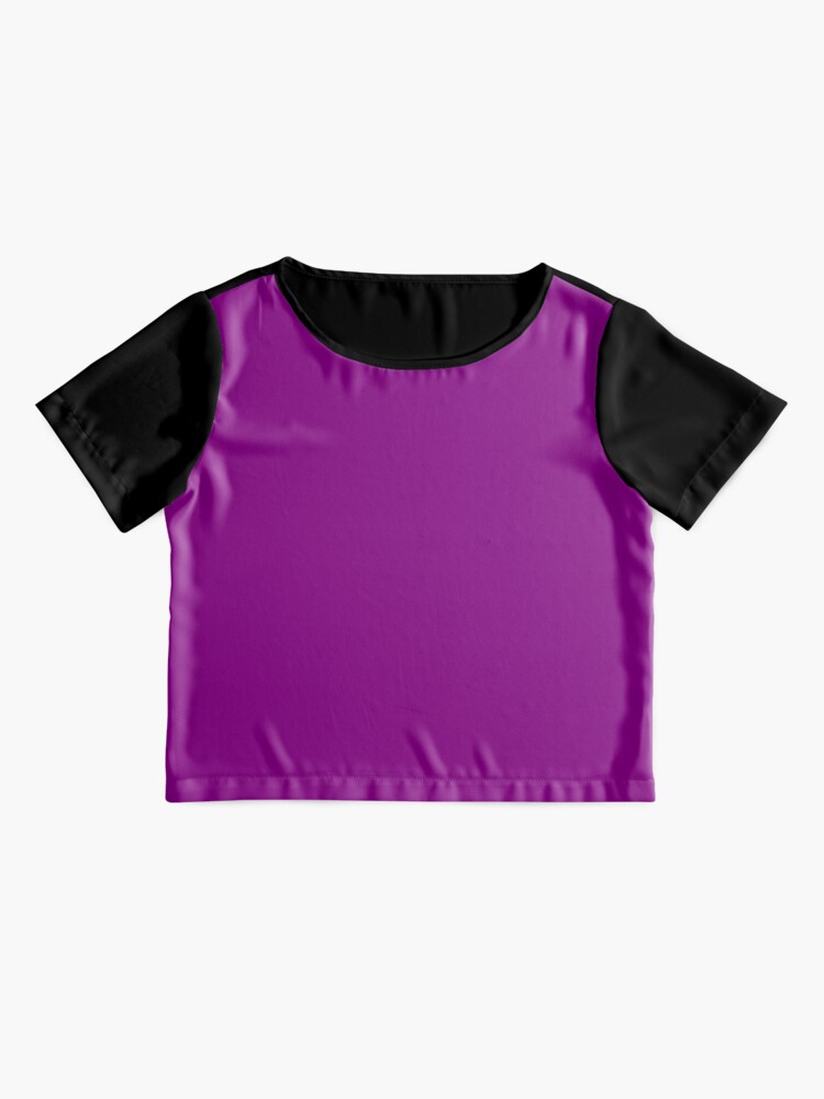 Alternate view of Solid Pupple Color Chiffon Top