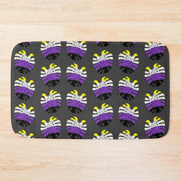 Item preview, Monstera - Nonbinary Pride designed and sold by -Senaar-.