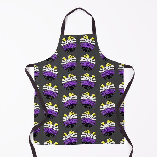 Item preview, Monstera - Nonbinary Pride designed and sold by -Senaar-.