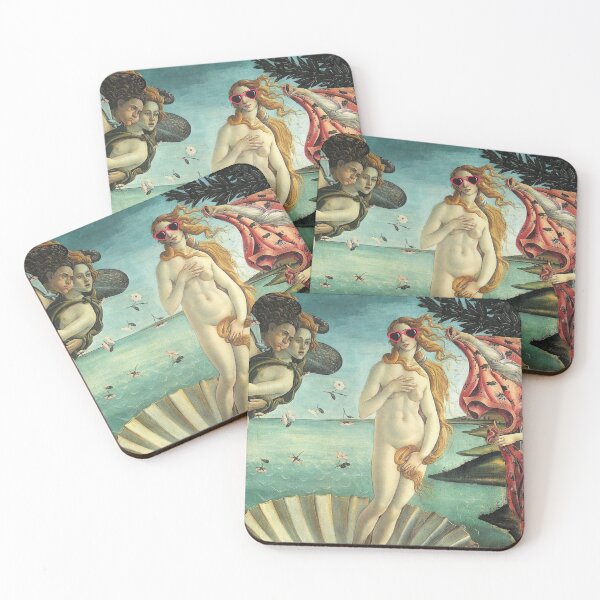 Item preview, Venere di Botticelli with sunglasses designed and sold by thestilishera.