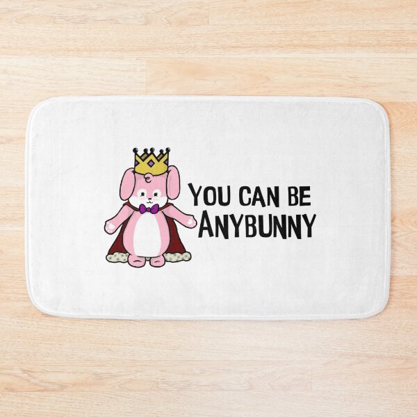 Item preview, You Can Be Anybunny (Pink x White) designed and sold by the-krisney-way.
