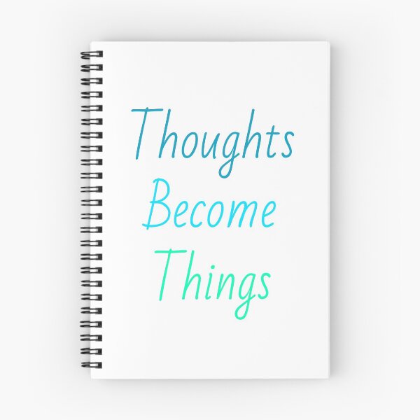 Item preview, Thoughts Become Things Law of Attraction designed and sold by HealthandSpirit.