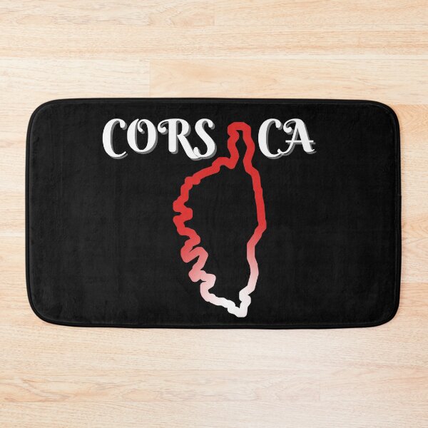 Item preview, Corsica map designed and sold by Smileycreation.