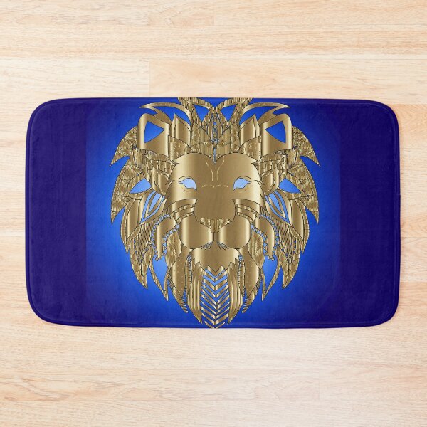 Item preview, Lion Face In Golden. Angry Lionu.  designed and sold by SuvrasaiMerch.