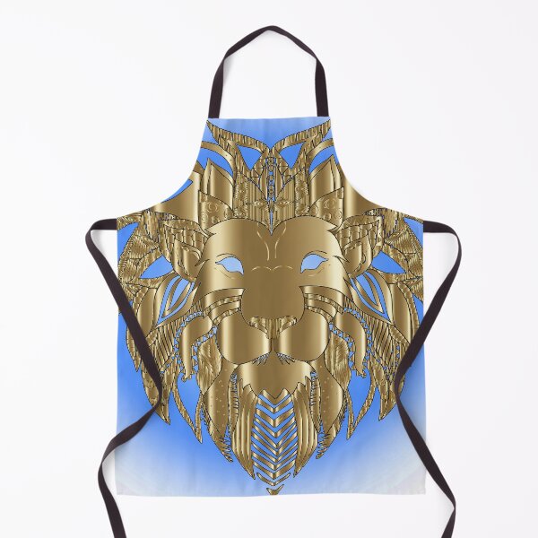 Item preview, Lion Face In Golden. Angry Lionu.  designed and sold by SuvrasaiMerch.