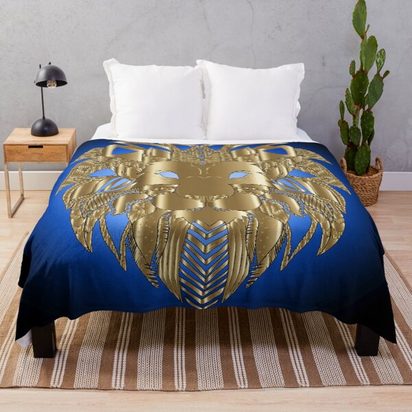 Item preview, Lion Face In Golden. Angry Lionu.  designed and sold by SuvrasaiMerch.