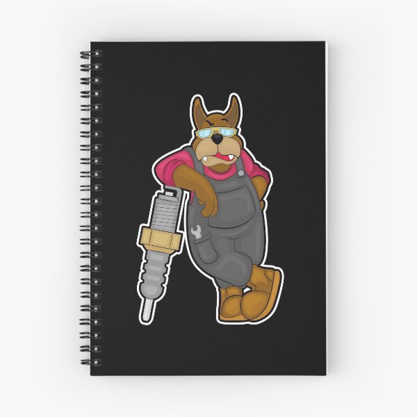 Item preview, Dog Mechanic Spark plug Workshop designed and sold by Snabdesign84.