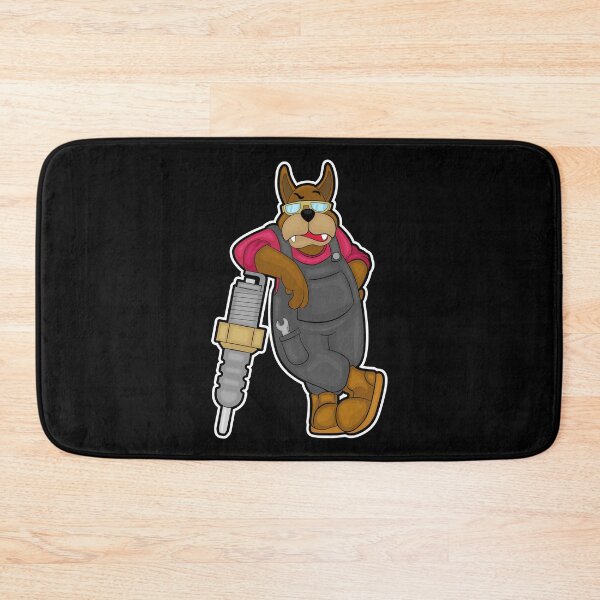 Item preview, Dog Mechanic Spark plug Workshop designed and sold by Snabdesign84.