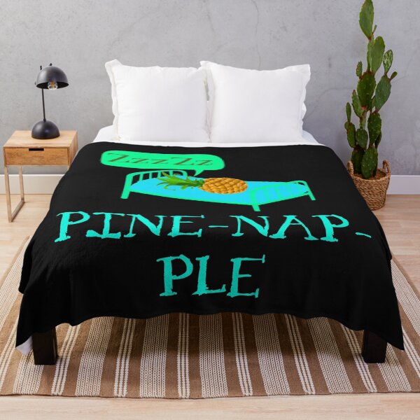 Aperçu de l'œuvre Ananas Nap Funny Fruit Pun Sleep Snooze créée et vendue par DesignsofNote.